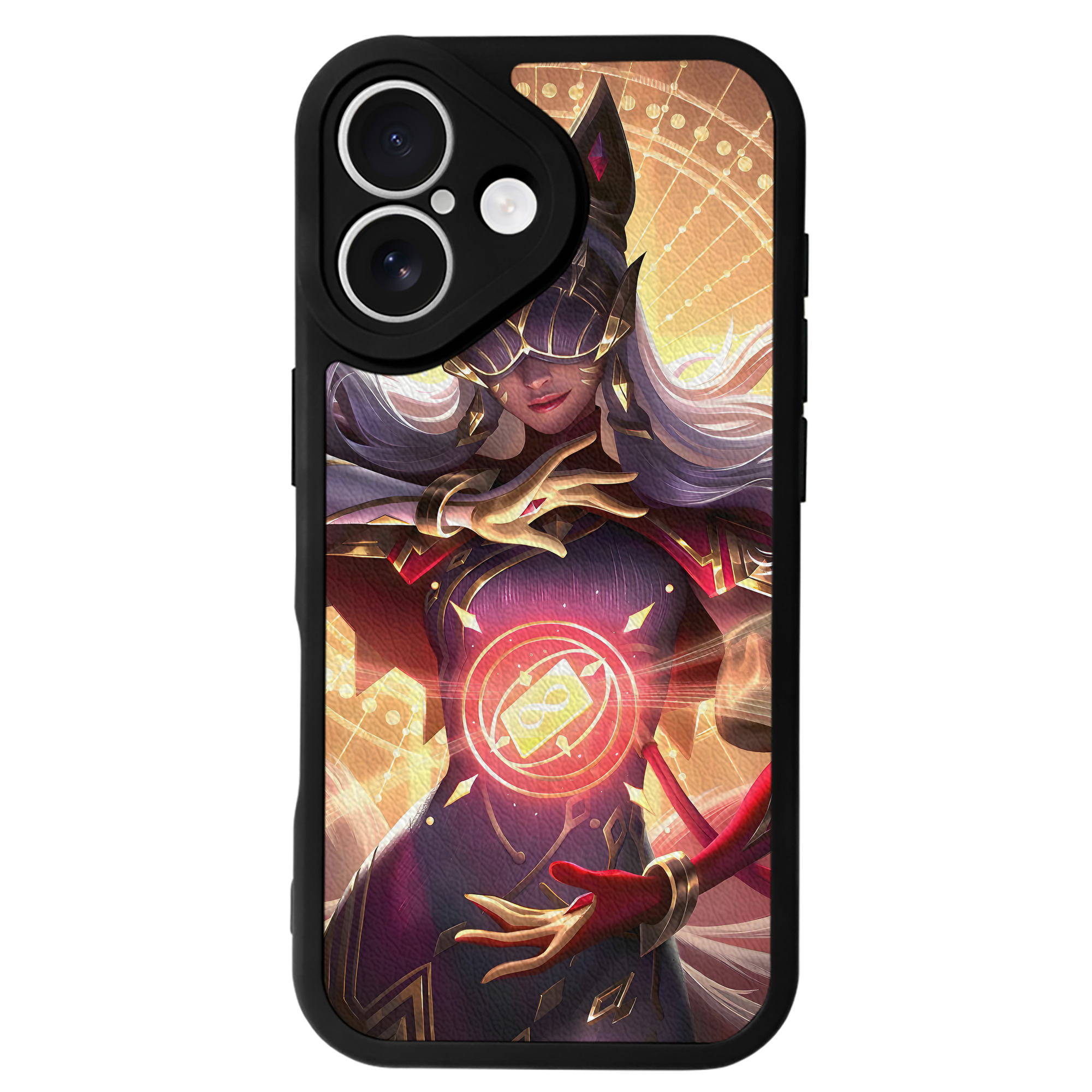 リーグ・オブ・レジェンド League of Legends LOL 【iPhone 16シリーズ対応】シリコンスマホケース（レザー調） 材質：シリコン